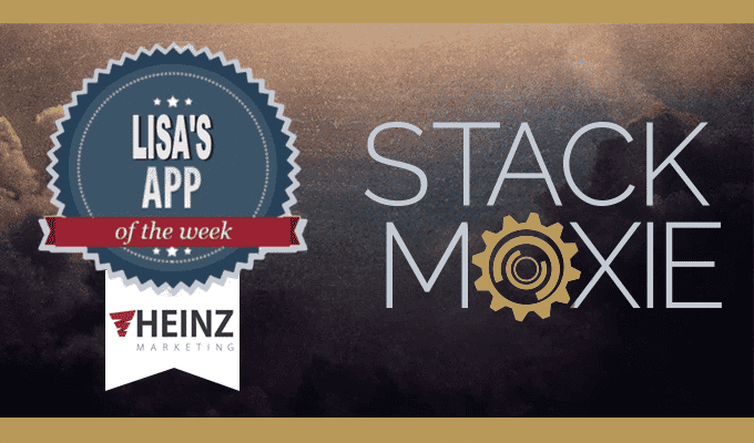 Stack Moxie is Lisa’s App of the Week